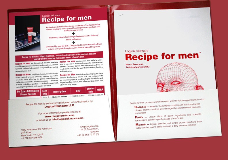 Recipe for Men Folder