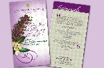 Floral Creations Brochure Front & Back